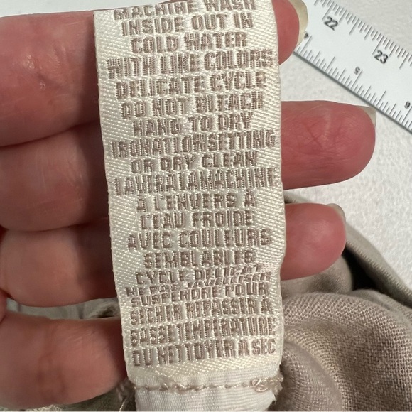 Jules & Leopold Cream Chinos Relaxed Fit Lightweight - Picture 7 of 9